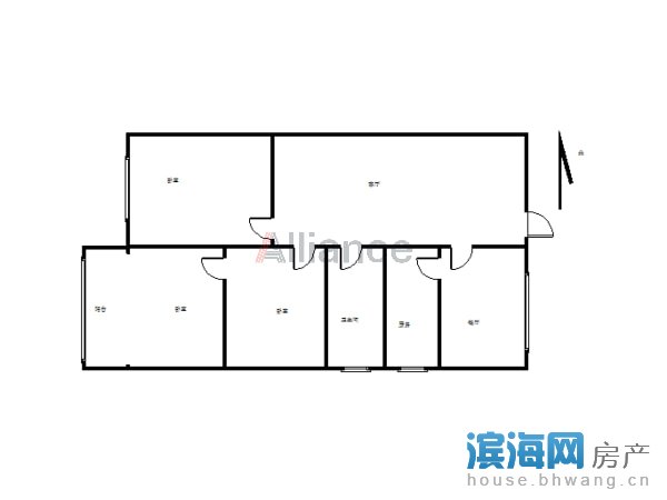 三校区房丨滨中东门旁200米丨3楼爬楼不费劲丨房东包划拨丨满5唯一丨