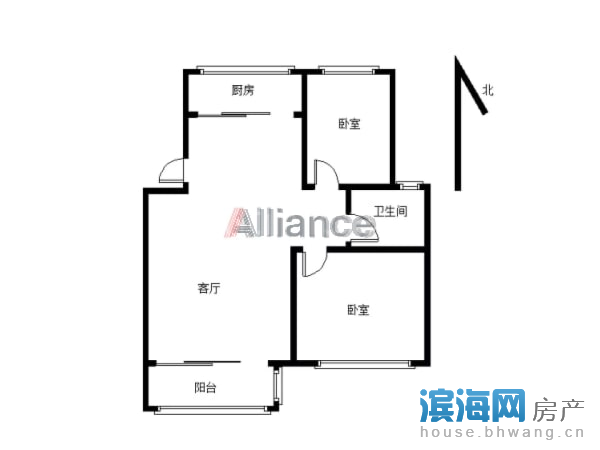 清华苑丨新建滨中学区房丨清爽装修丨采光戴墨镜丨离校300米以内丨无需接送丨